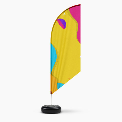 Wind Banner Completo para Piso M - Modelo Ângulo