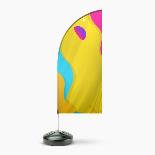 Wind Banner Completo para Piso M - Modelo Faca