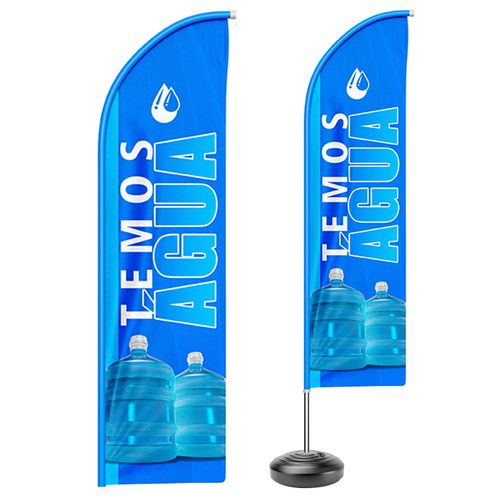 Wind Banner Completo para Piso M - Modelo Faca