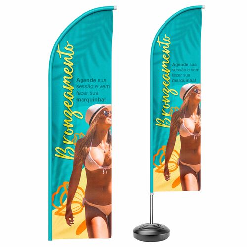 Wind Banner Completo para Piso M - Modelo Faca