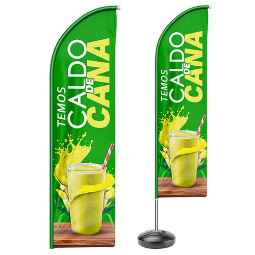 Wind Banner Completo para Piso M - Modelo Faca