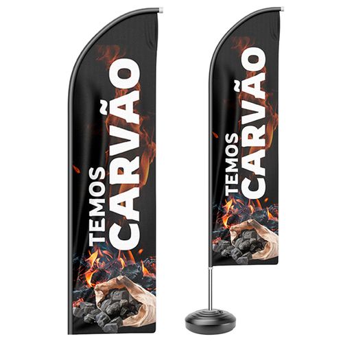 Wind Banner Completo para Piso M - Modelo Faca