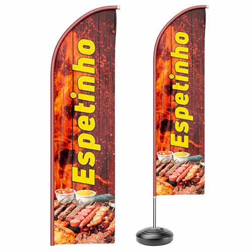 Wind Banner Completo para Piso M - Modelo Faca