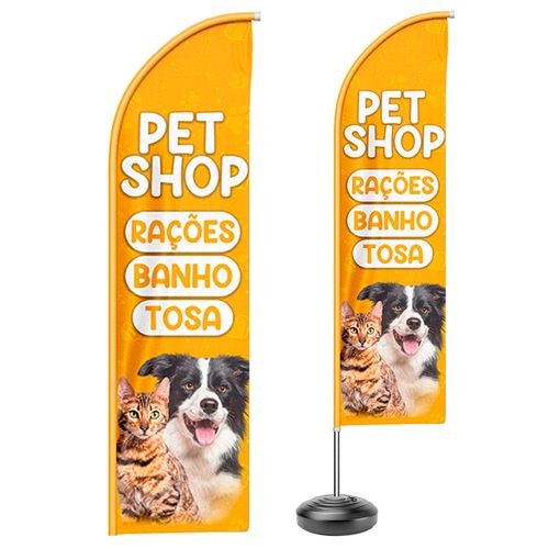 Wind Banner Completo para Piso M - Modelo Faca