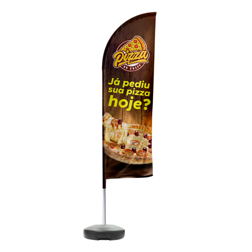 Wind Banner Completo para Piso P - Modelo Faca