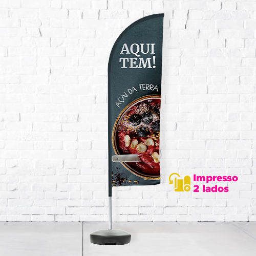 Wind Banner Completo para Piso P - Modelo Faca