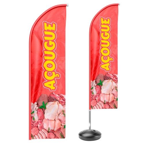 Wind Banner Completo para Piso P - Modelo Faca