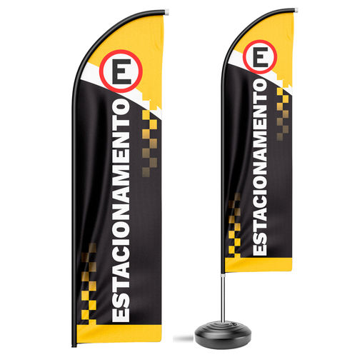 Wind Banner Completo para Piso P - Modelo Faca