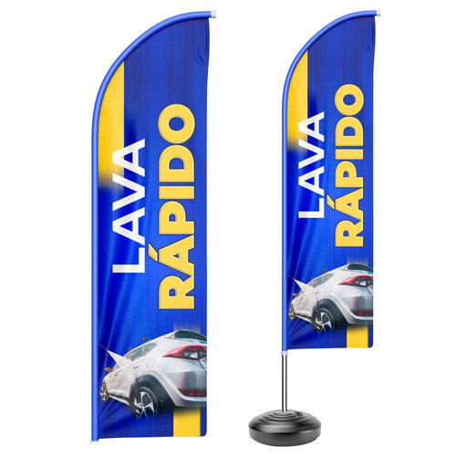 Wind Banner Completo para Piso P - Modelo Faca