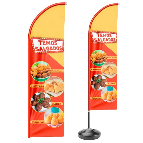 Wind Banner Completo para Piso P - Modelo Faca