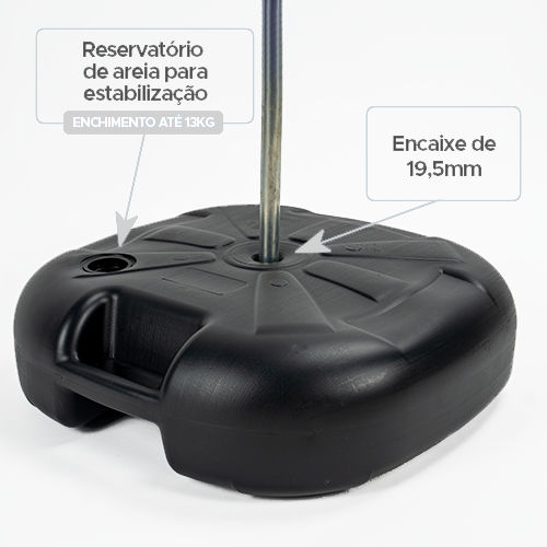 Wind Banner Completo para Piso P - Modelo Retangular