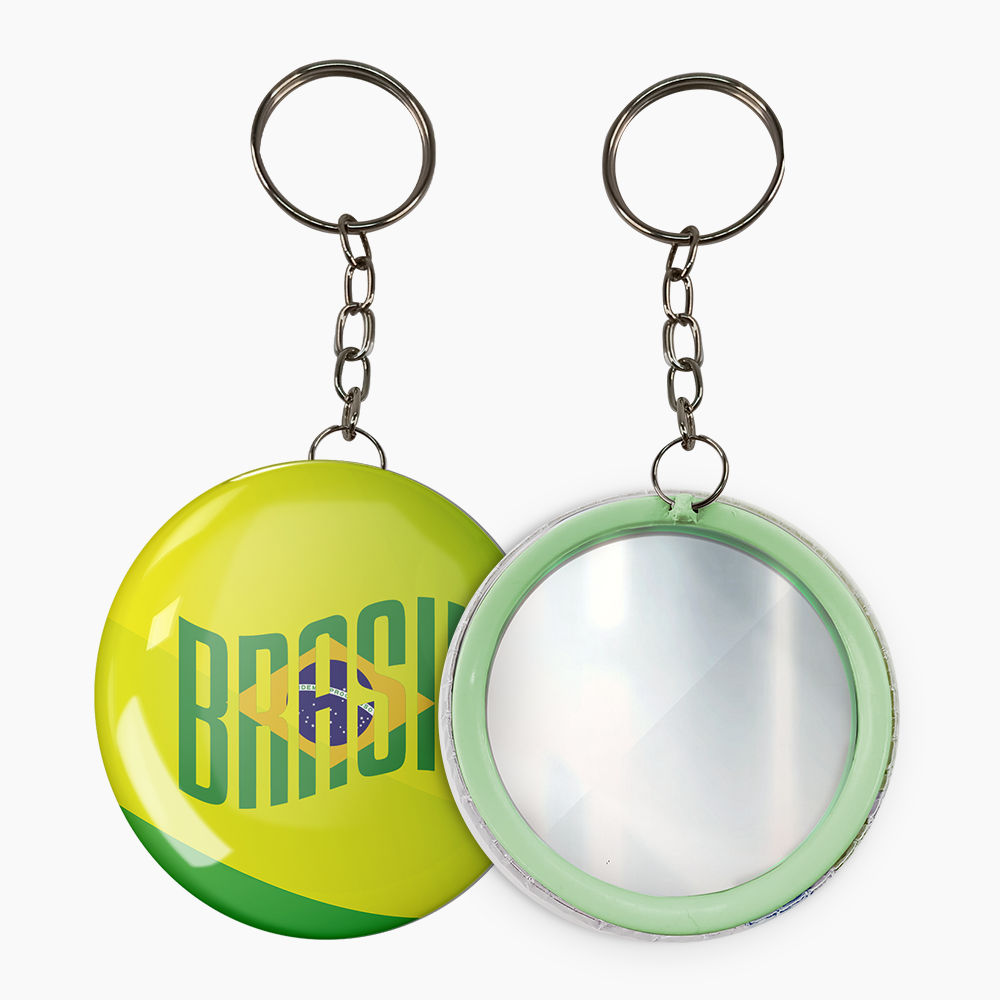 Botton Chaveiro Espelho