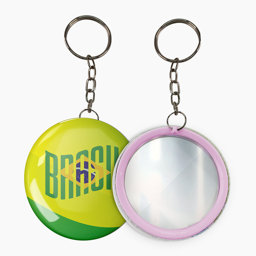 Botton Chaveiro Espelho