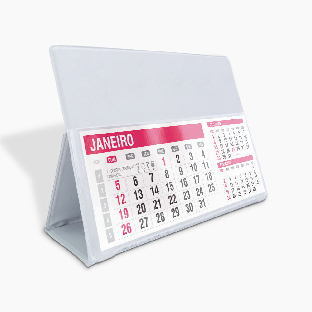 Calendário de Mesa 2026