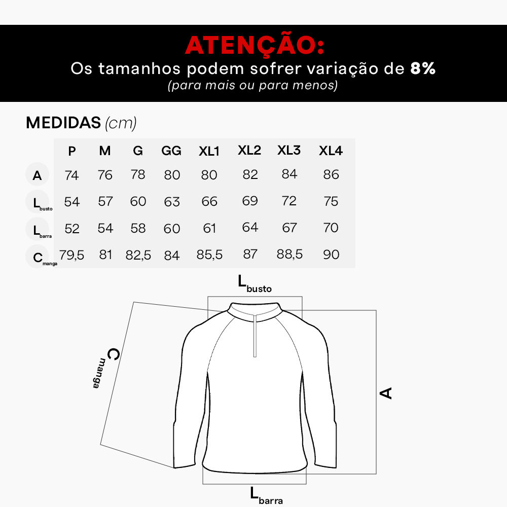 Camisa com Proteção UV