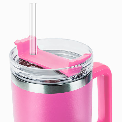 Copo Quencher Térmico 1000ml com Tampa e Canudo