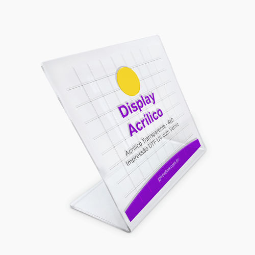 Display em Acrílico