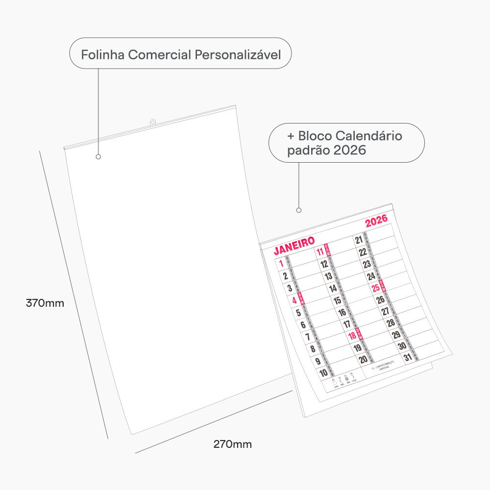 Folhinha Comercial 2026