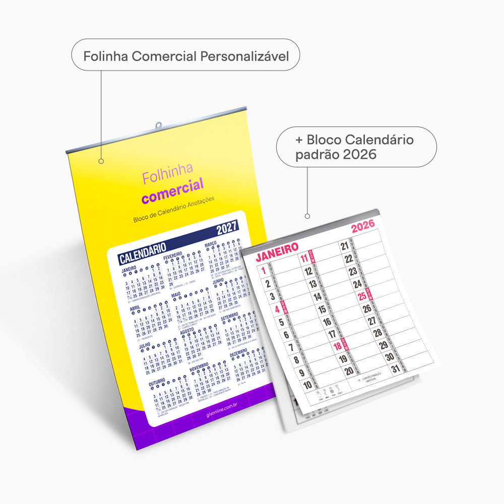 Folhinha Comercial 2026