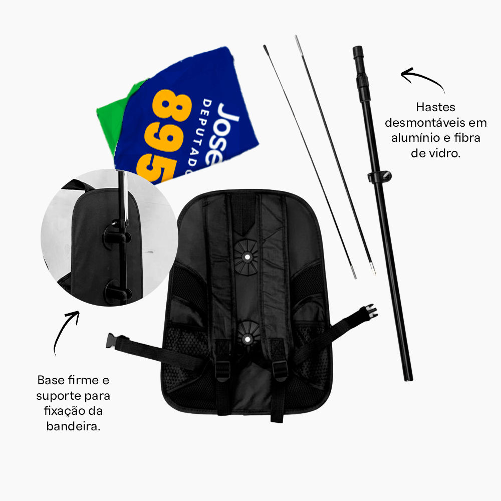 Mochila Wind Flag Eleiçõeso