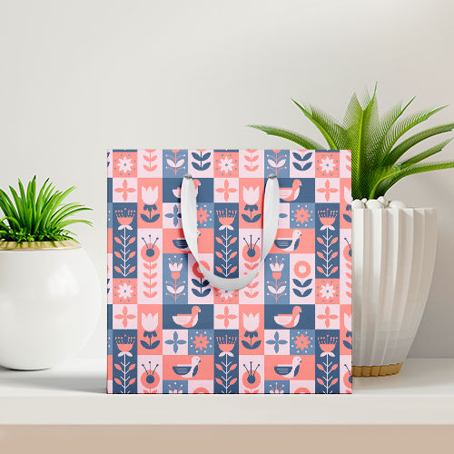 Sacola para Presente Mosaico