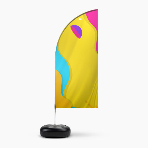 Wind Banner Completo para Piso P - Modelo Faca