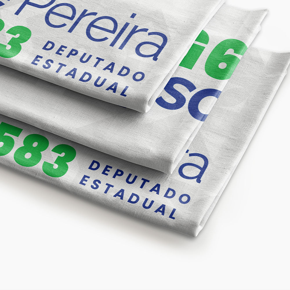 Tecido para Wind Banner Eleições