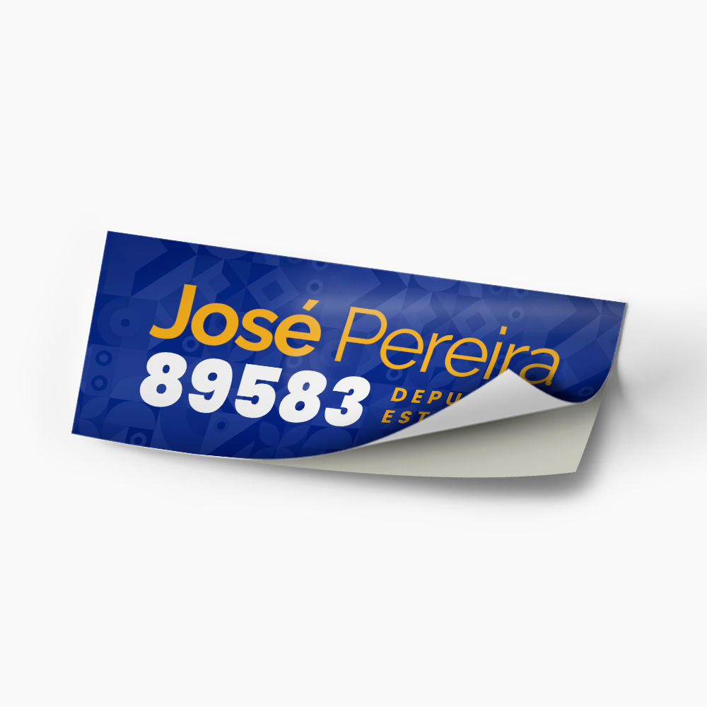 Adesivo Para-choque Eleições