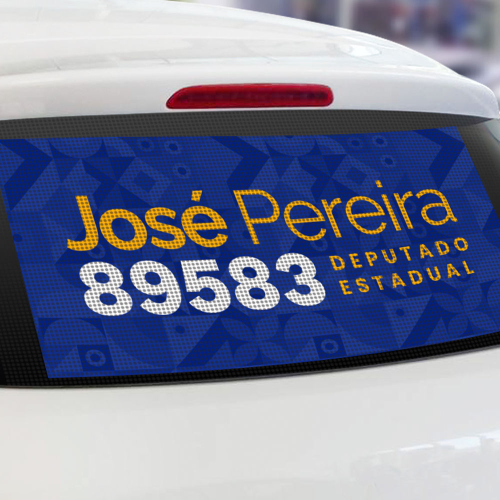 Adesivo Vidro Traseiro