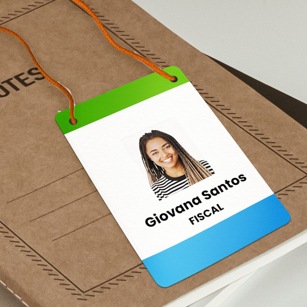 Crachá para Delegado e Fiscal