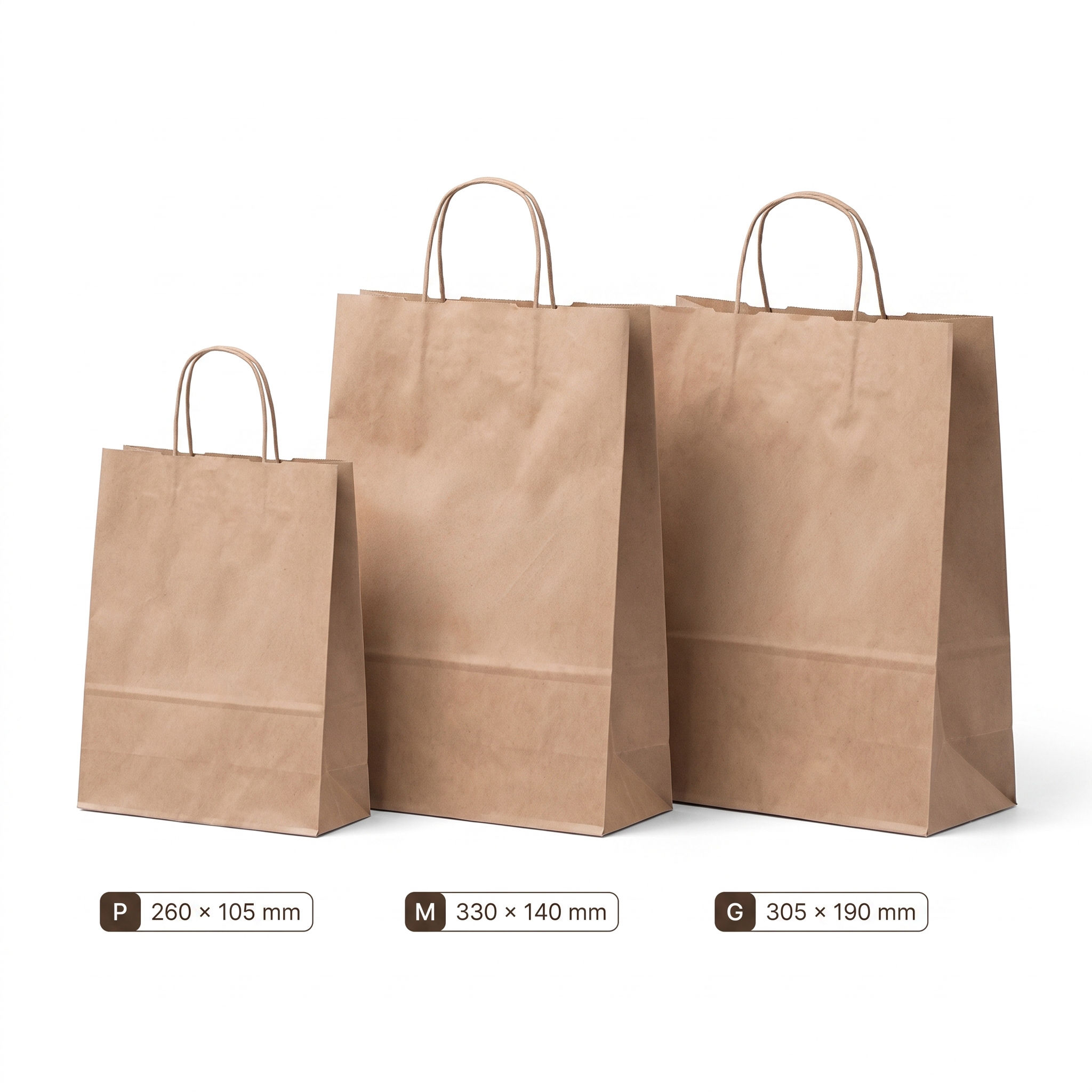 Sacola Kraft para Delivery