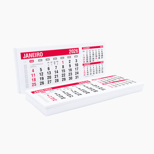 Refil para Calendário de Mesa 2026