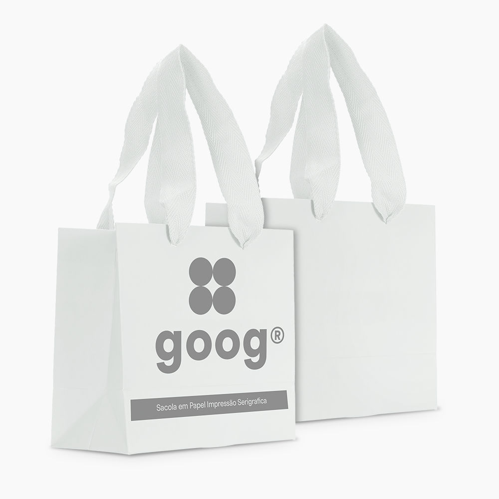 Sacola em Papel Personalizado em Silk - Premium