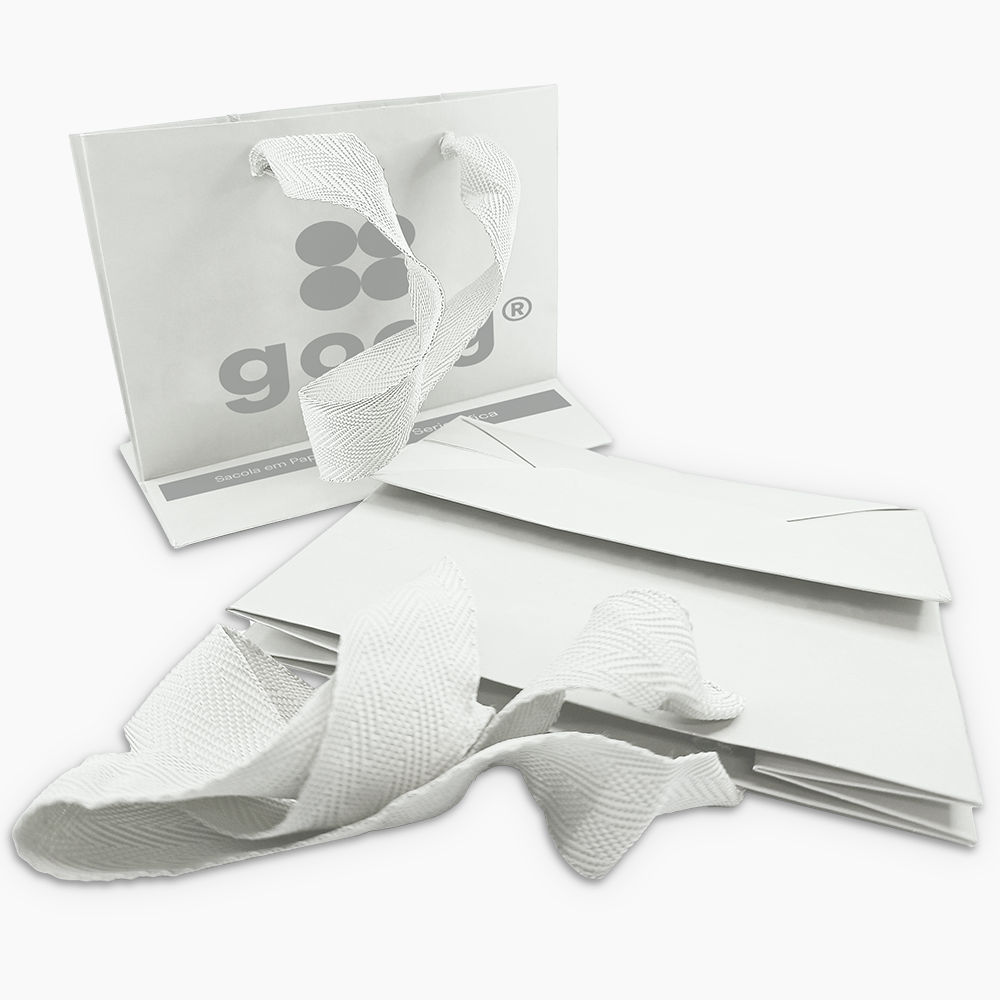 Sacola em Papel Personalizado em Silk - Premium