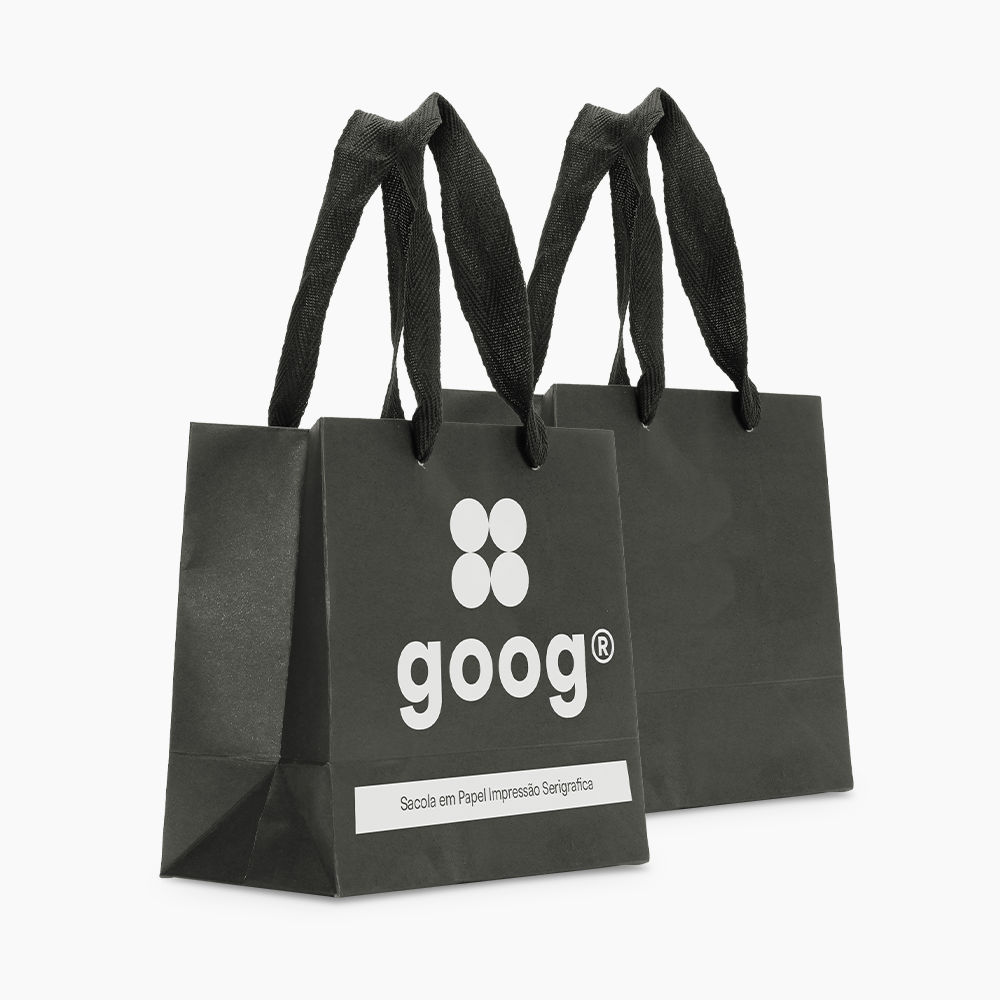 Sacola em Papel Personalizado em Silk - Premium