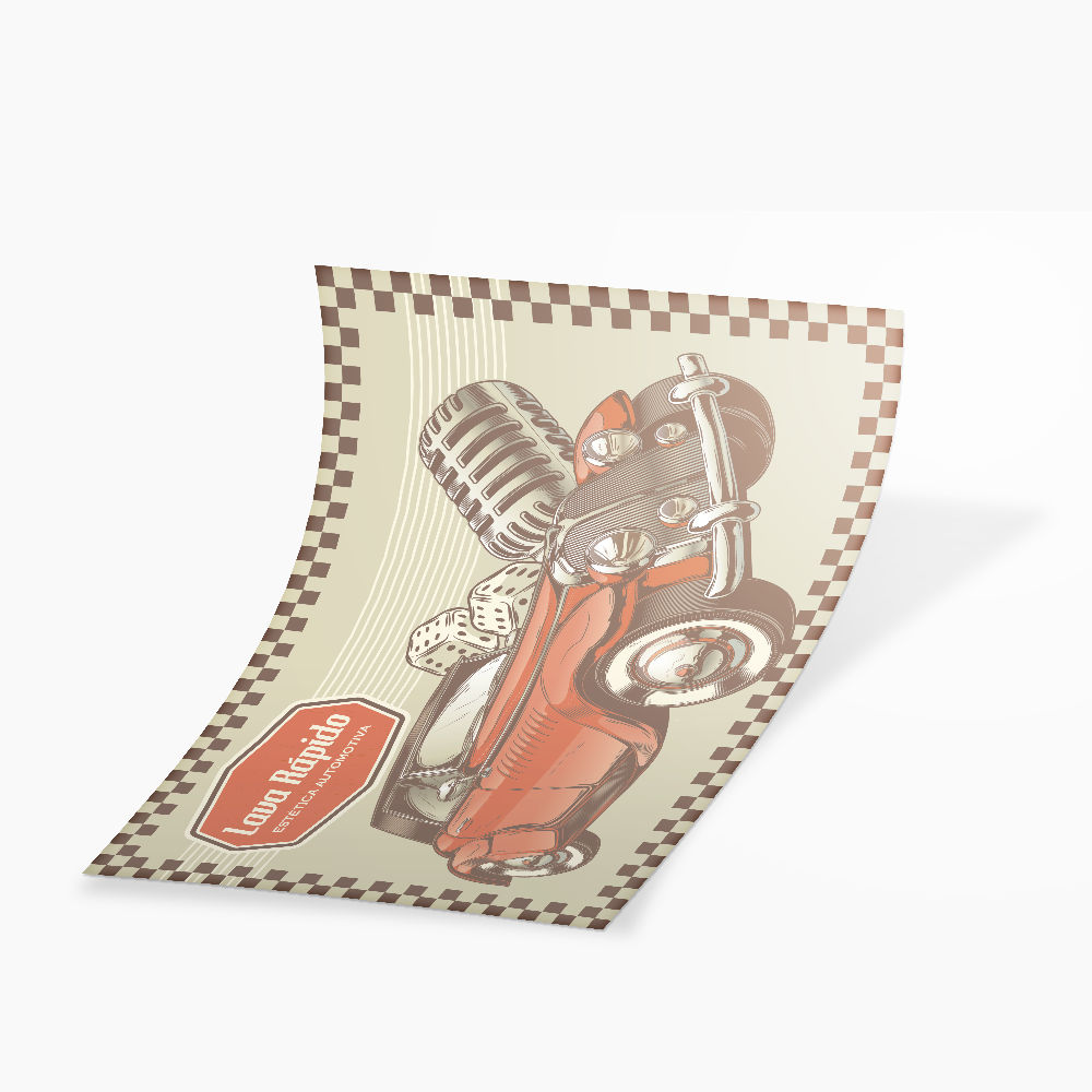 Tapete de Papel Automotivo