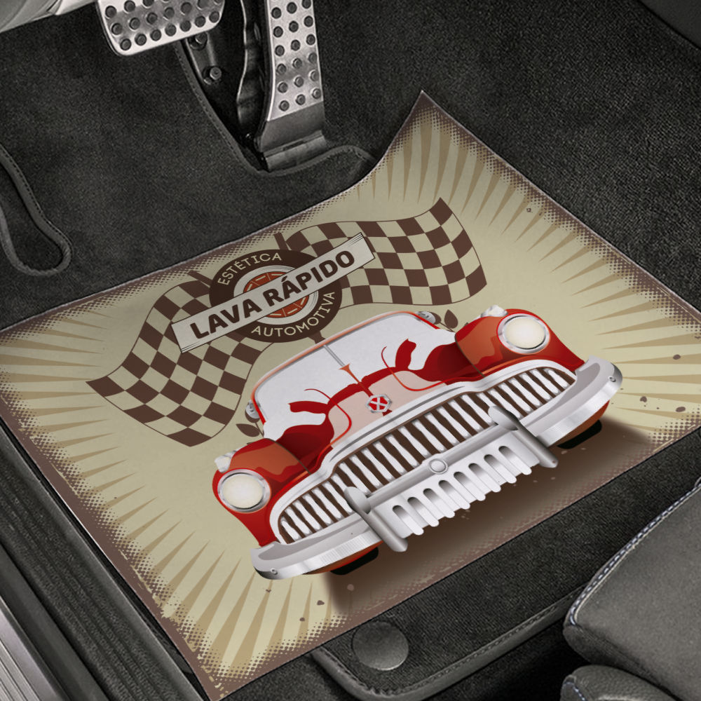 Tapete de Papel para Lava-Rápido Sem Personalização