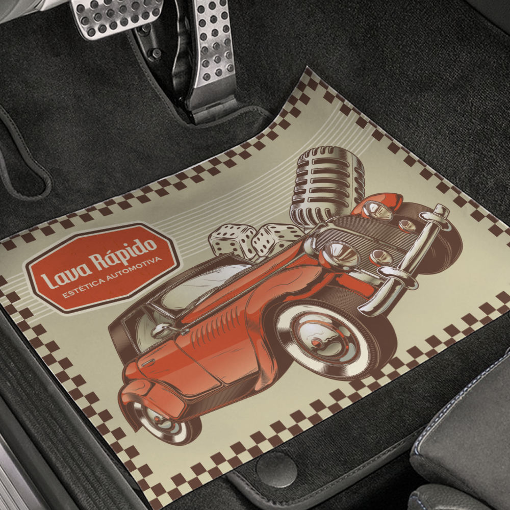 Tapete de Papel para Lava-Rápido Sem Personalização