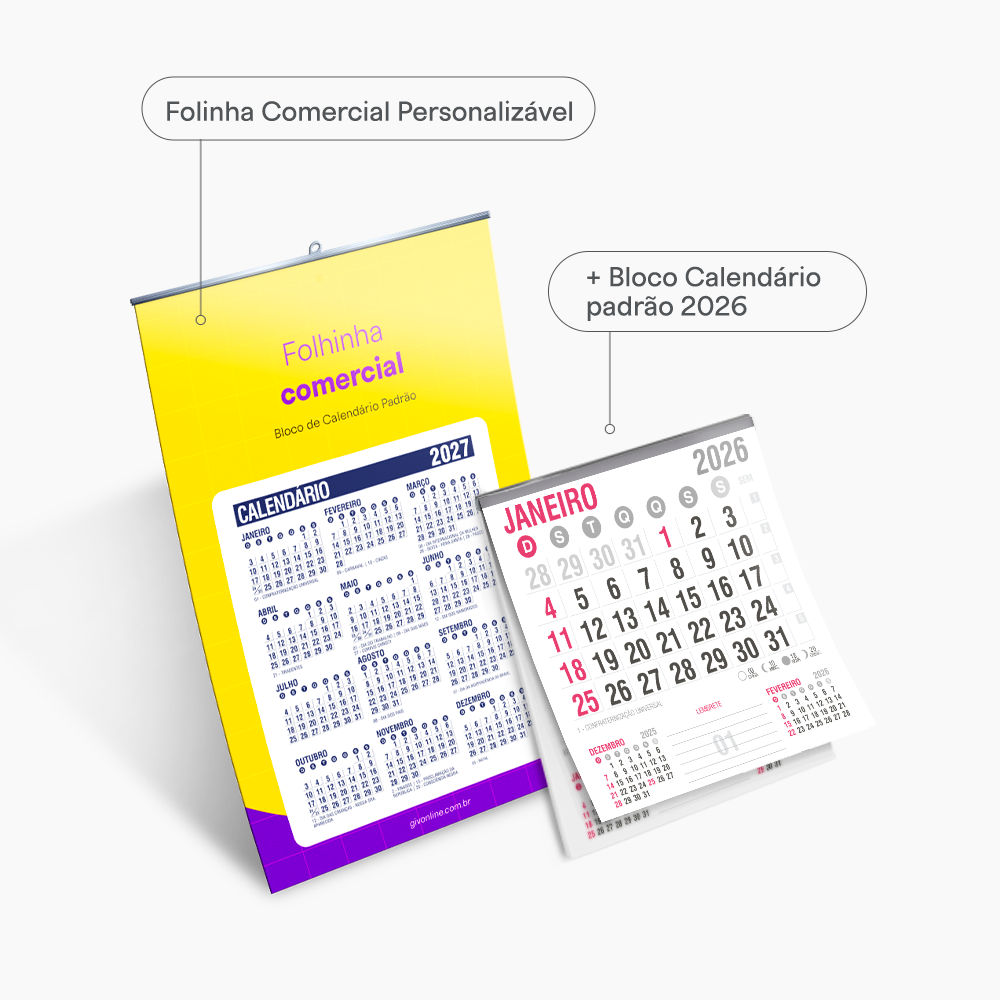 Folhinha Comercial 2026
