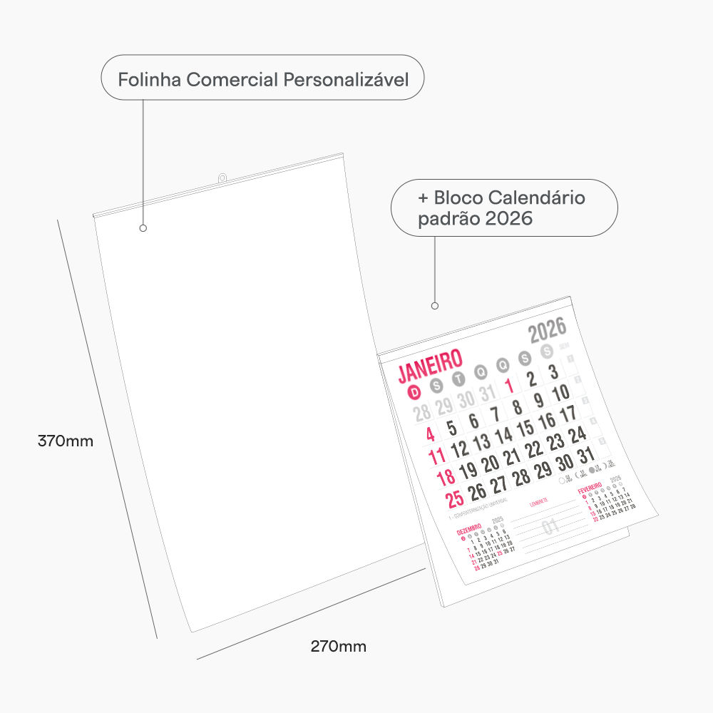 Folhinha Comercial 2026