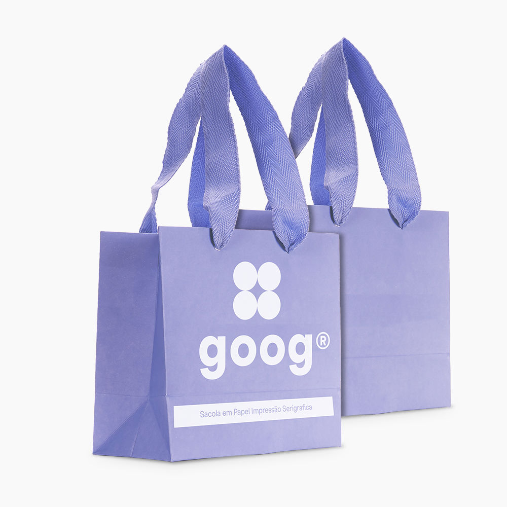 Sacola em Papel Personalizado em Silk - Premium