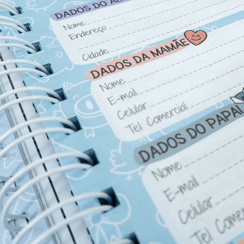 Agenda Escolar Bebê
