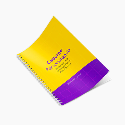 Caderno Personalizado
