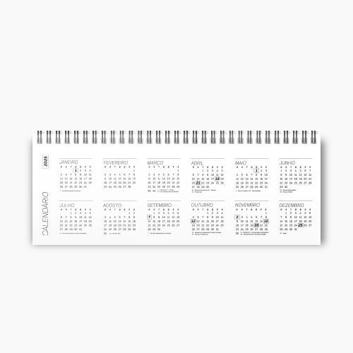 Agenda Premium Teclado Executivo Preto