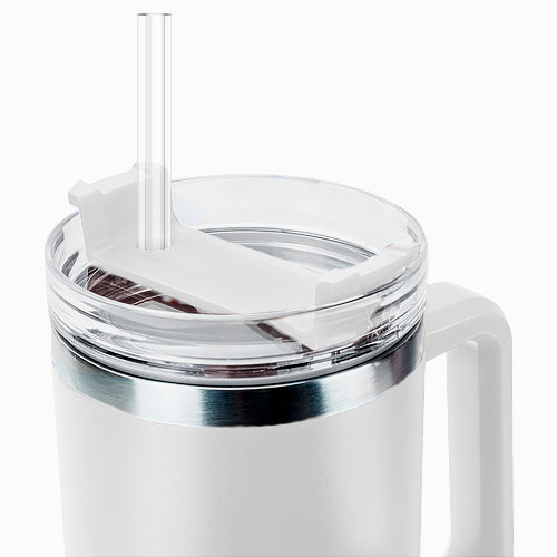 Copo Quencher Térmico 1000ml com Tampa e Canudo