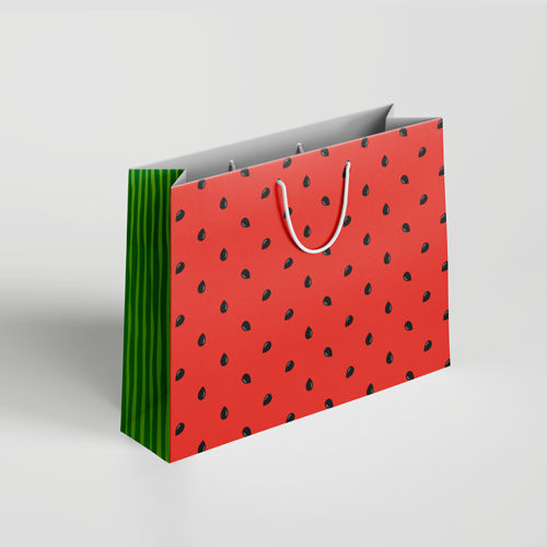 Sacola de Papel a Pronta Entrega Melancia