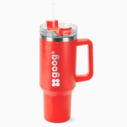 Copo Quencher Térmico 1000ml com Tampa e Canudo