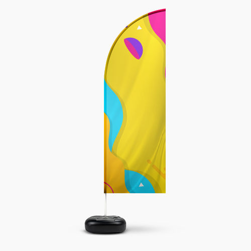 Wind Banner Kit Completo