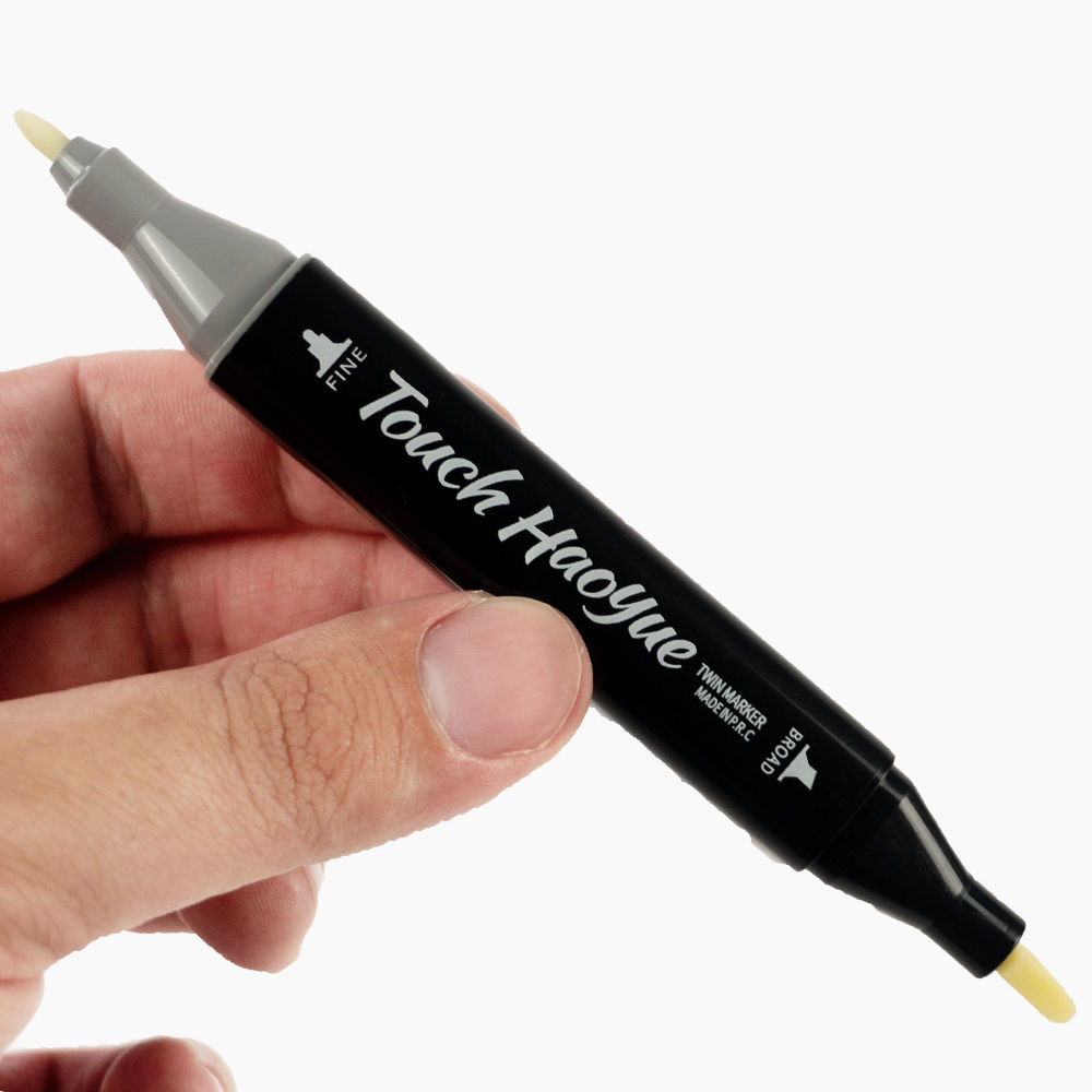 Caneta Marcador Ponta Dupla