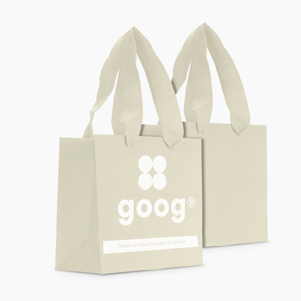 Sacola em Papel Personalizado em Silk - Premium